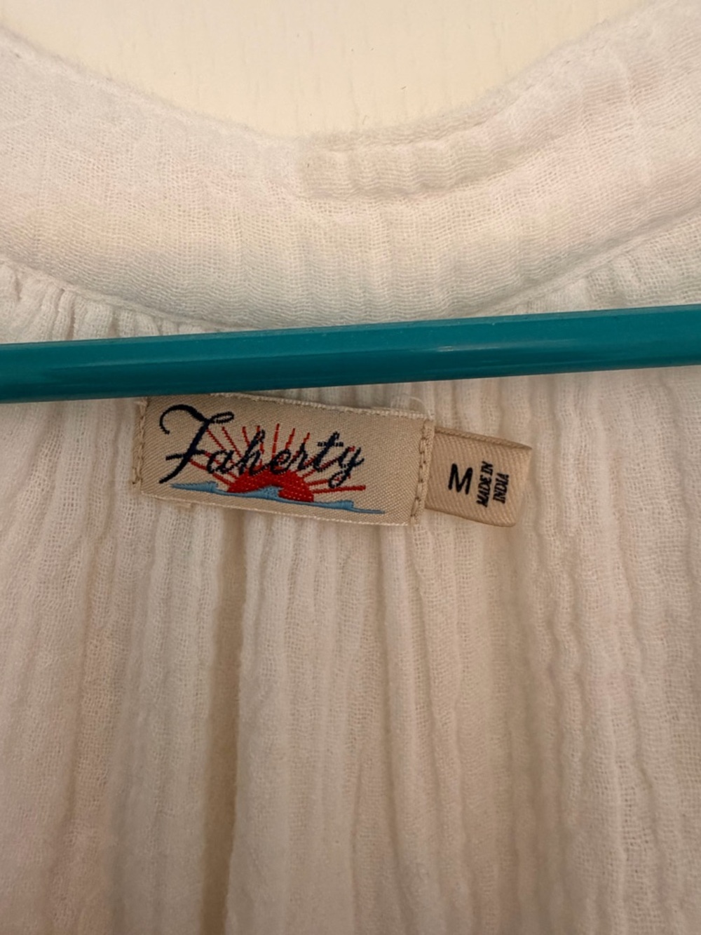 Faherty Dream Cotton Gauze Lucia Dress M - Picture 4 of 6